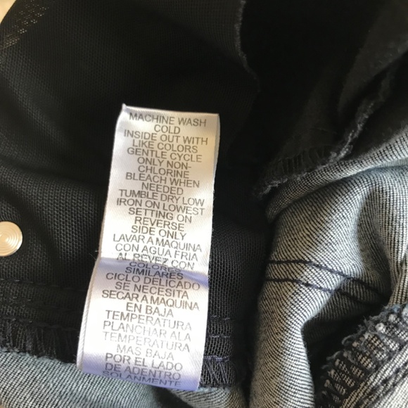 Wit & Wisdom Jeans Women’s 16 ‘Ab’Solution Dark Wash denim Skinny elastic waist - Picture 8 of 8